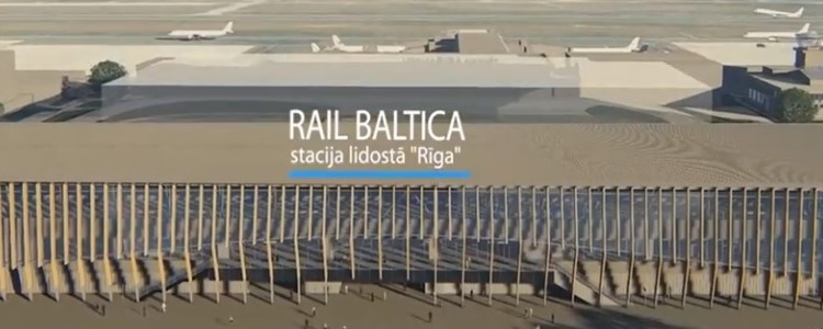 Sagatavots būvniecībai arī  Rail Baltica stacijas un infrastruktūras projekts starptautiskajā lidostā „Rīga” 