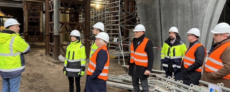 Saeimas spīkere izzina Rail Baltica aktualitātes Centrālā mezgla izbūvē